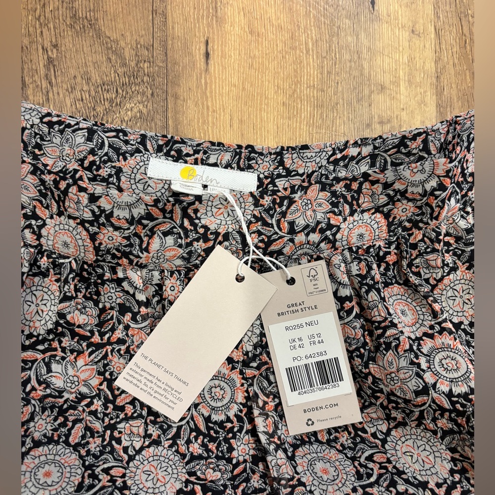 BODEN Ruffle Mini Skirt (R0255)-NEW - Picture 6 of 6